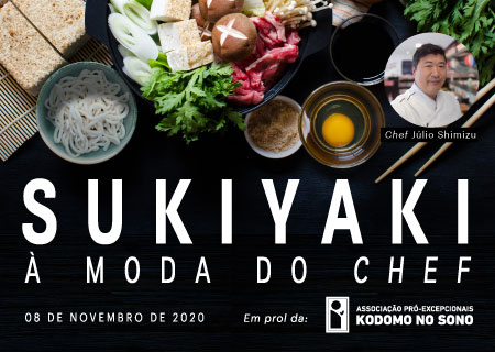 Sukiyaki a moda do chef