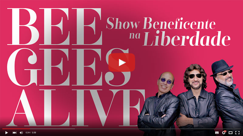 Show Beneficente na Liberdade Bee Gees Alive