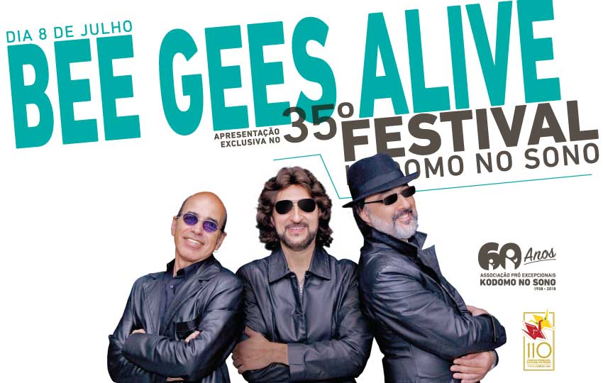 Bee Gees Alive no 35º Festival Kodomo no Sono